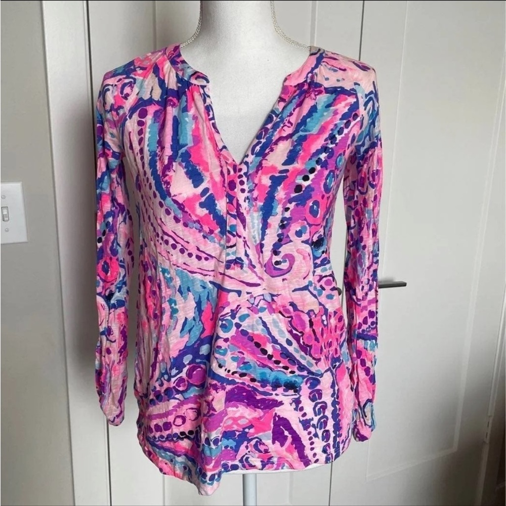 Lily Pulitzer Long Sleeve Blouse